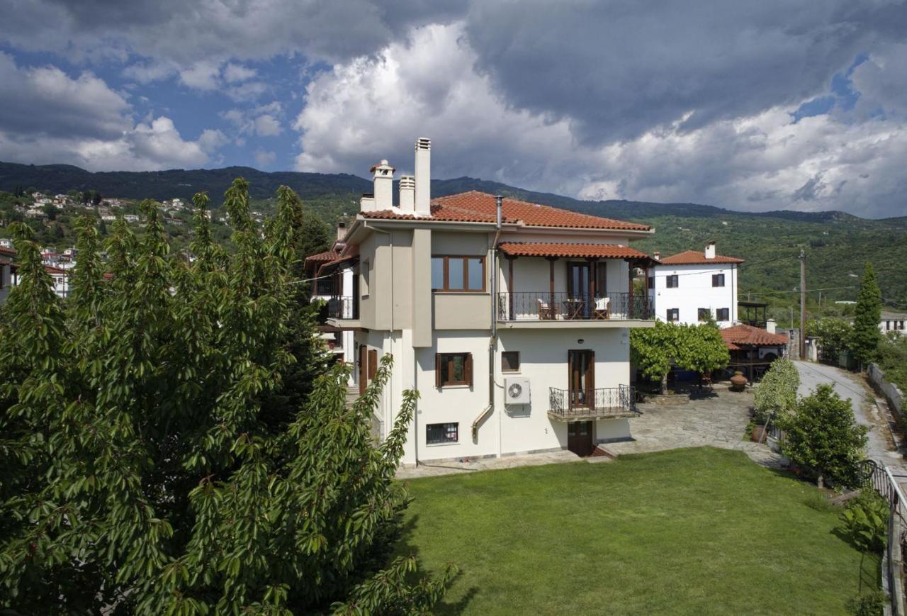 Iatrou House- Villa With Incredible View Портария Экстерьер фото
